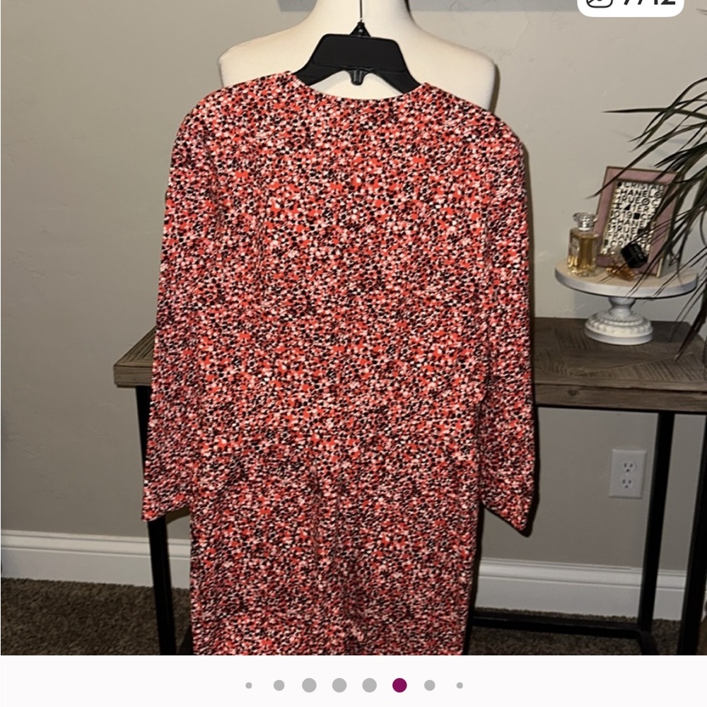 Rebecca Minkoff Red and Black Patterned Jumpsuit - Picture 8 of 8